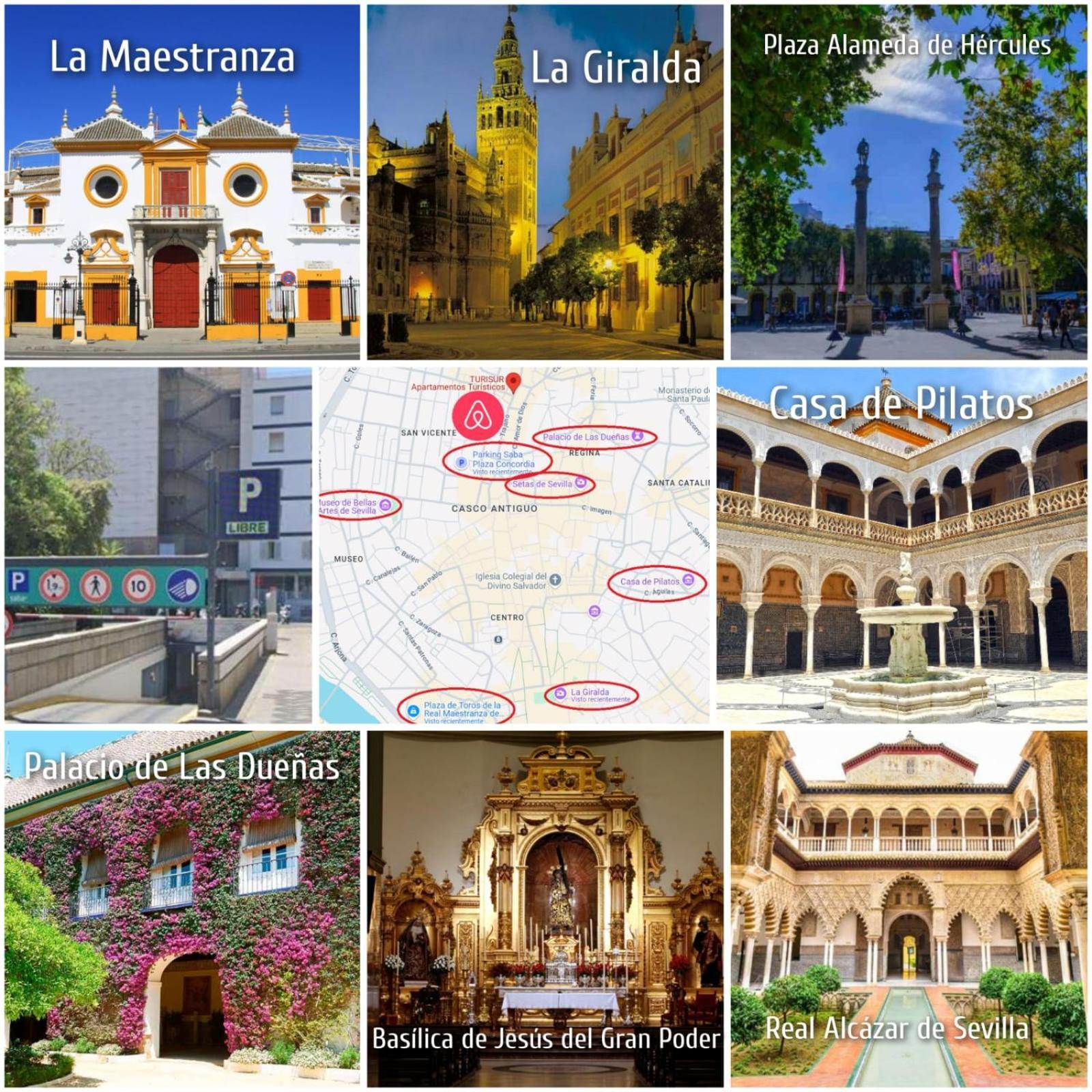 Apartamento En Sevilla Centro Con Vistas A La Plaza Alameda De Hercules - Hasta 6 Personas Buitenkant foto